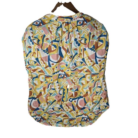 Artwork  of Danielle Kroll Abstract Blouse Small - Picture 5 of 5